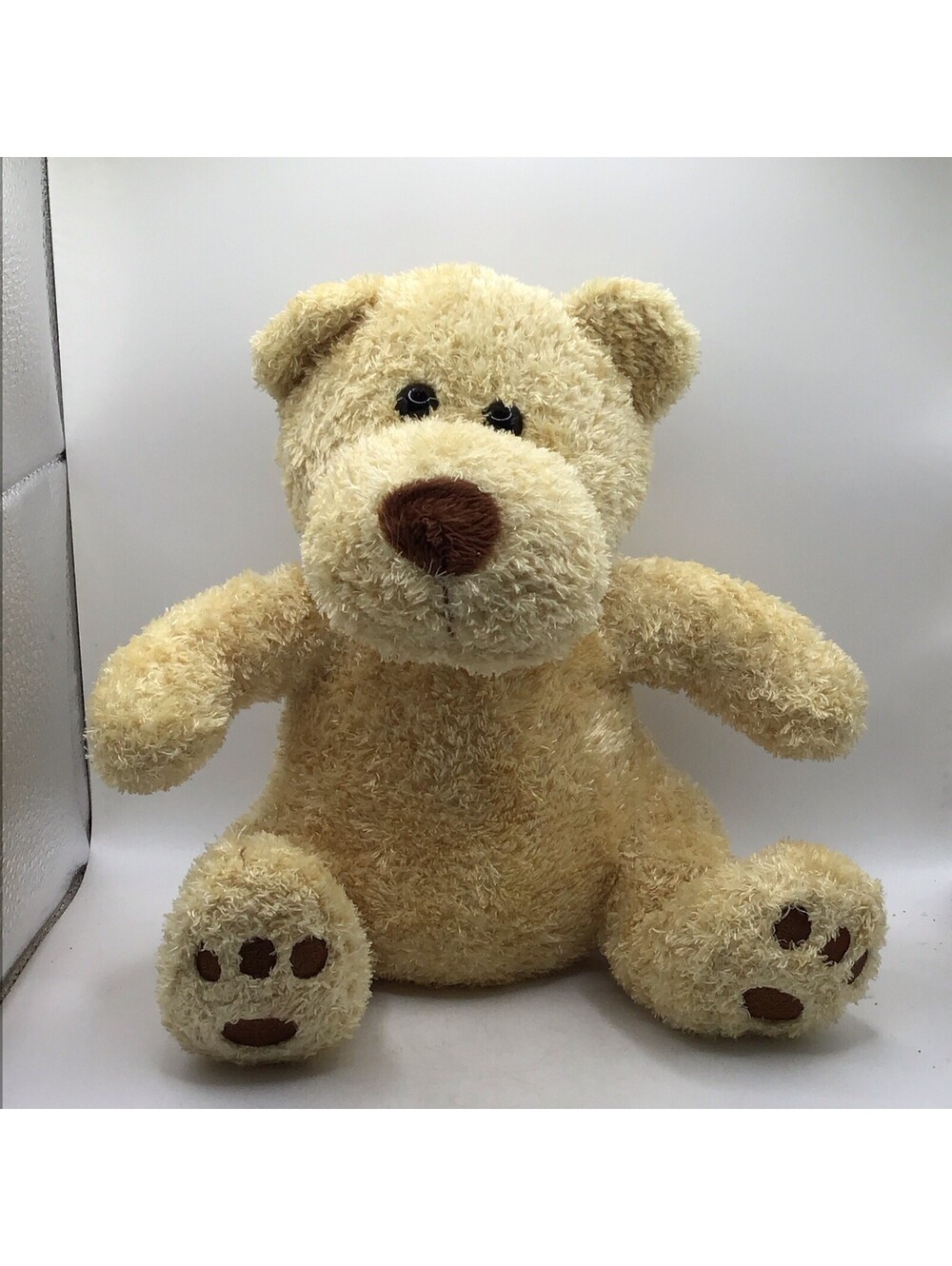 Caltoy Cream/ Tan Teddy Bear Plush 8 Inch Stuffed Animal Toy